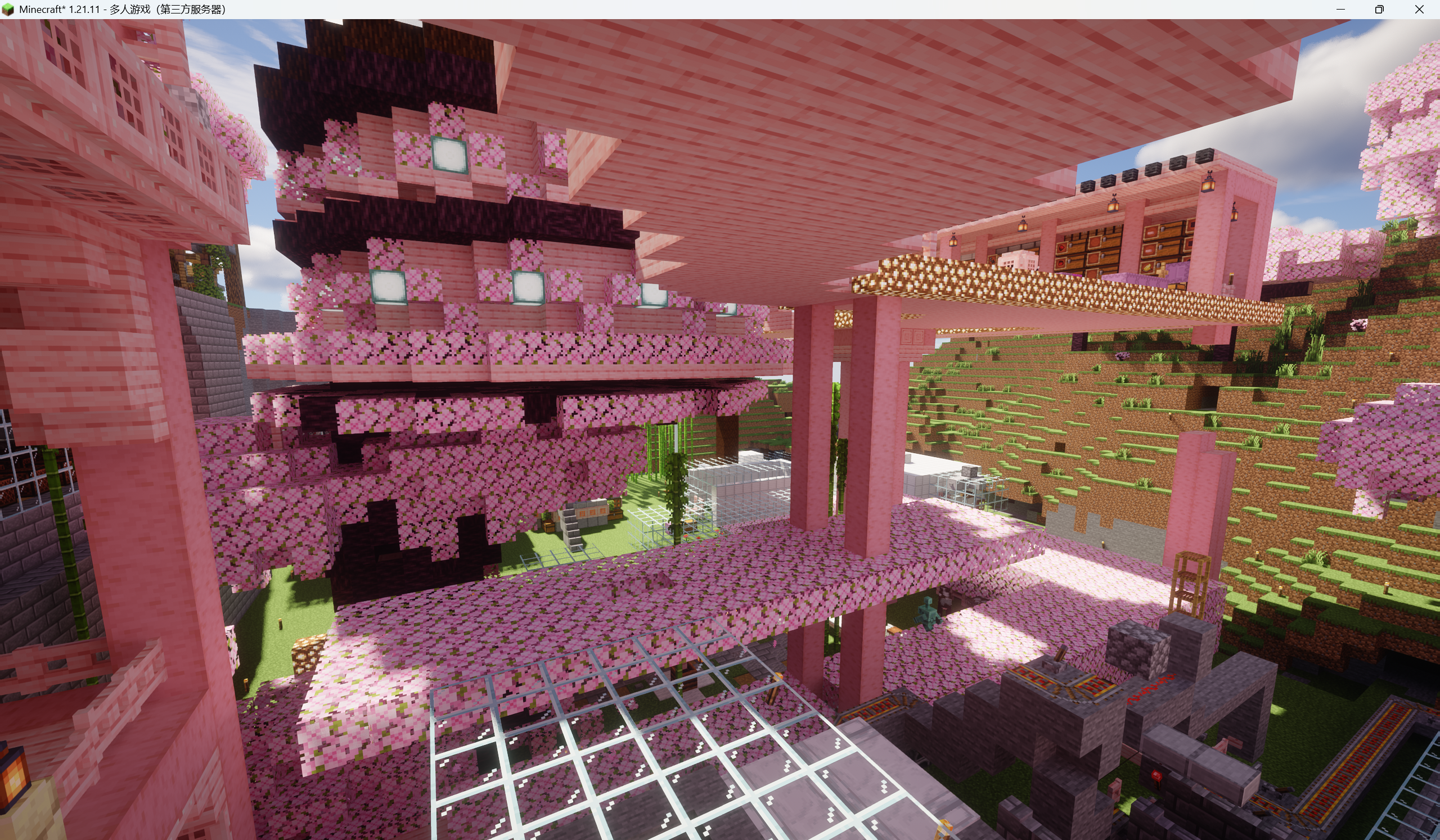 筑梦方舟 Minecraft服务器 - 自然生存环境展示